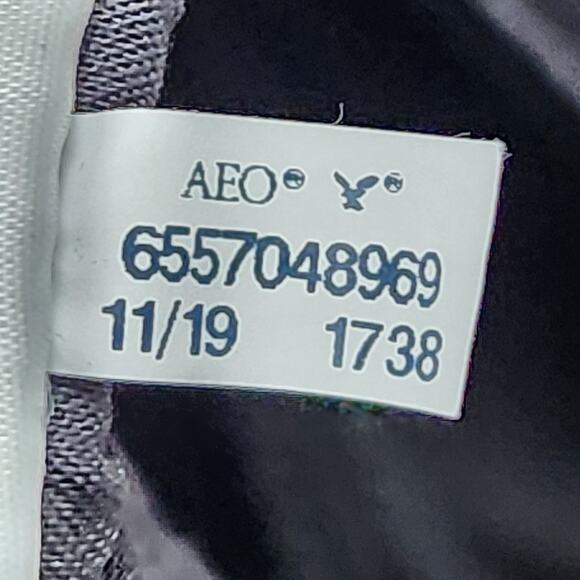 AMERICAN EAGLE Jeans Womens Size 8 Short Black Next Level Stretch Distressed - Picture 14 of 14